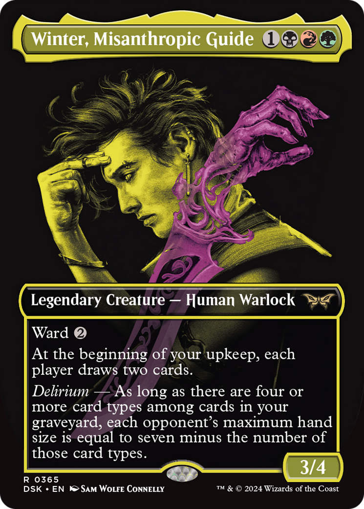 Winter, Misanthropic Guide (Showcase) [Duskmourn: House of Horror] | Local Legends