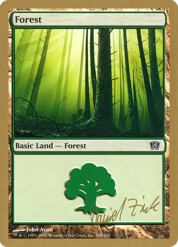 Forest (dz348) (Daniel Zink) [World Championship Decks 2003] | Local Legends