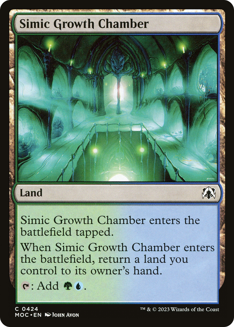 Simic Growth Chamber [March of the Machine Commander] | Local Legends
