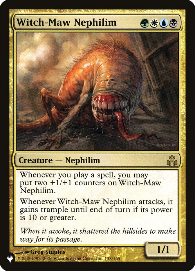 Witch-Maw Nephilim [The List] | Golgari Games