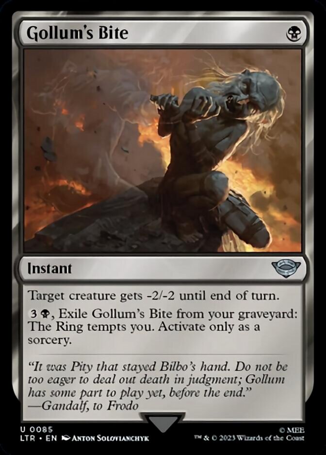 Gollum's Bite [The Lord of the Rings: Tales of Middle-Earth] | Local Legends