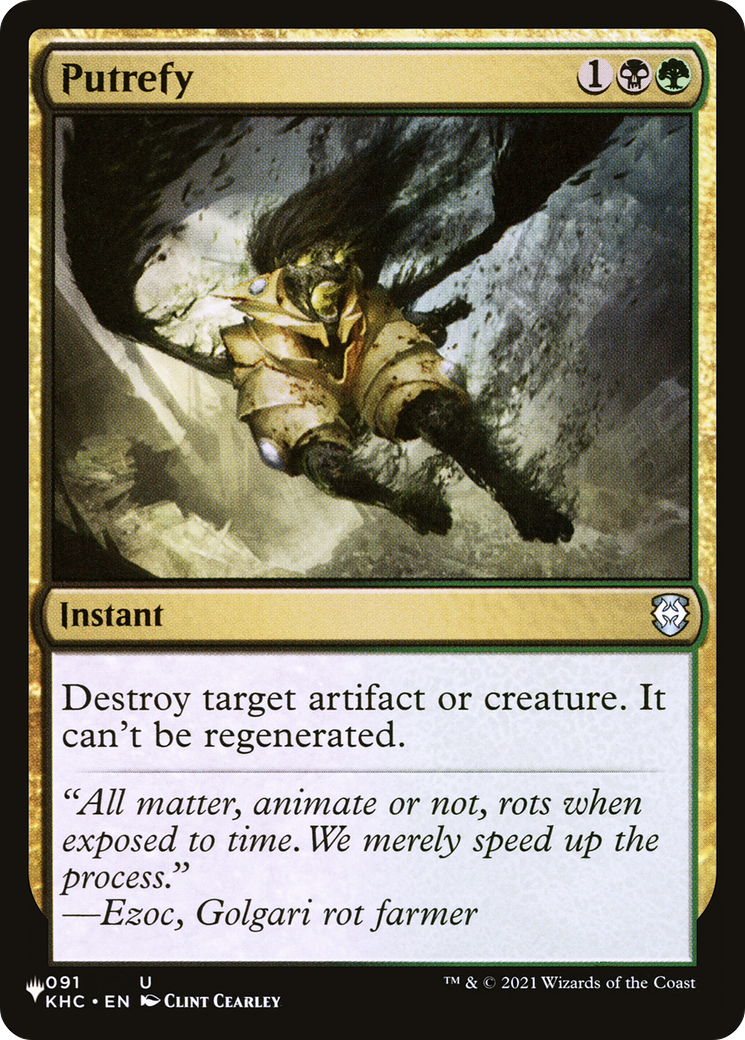 Putrefy [Secret Lair: From Cute to Brute] | Local Legends