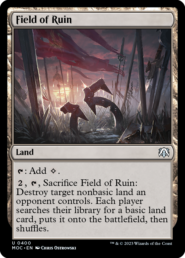Field of Ruin [March of the Machine Commander] | Local Legends