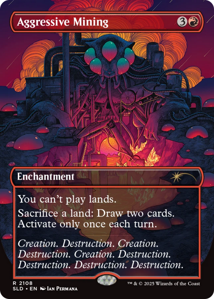 Aggressive Mining [Secret Lair Drop Series] | Local Legends