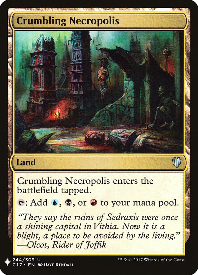 Crumbling Necropolis [Mystery Booster] | Local Legends