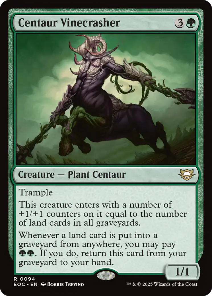 Centaur Vinecrasher [Edge of Eternities Commander] | Local Legends