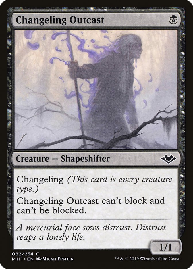 Changeling Outcast [Modern Horizons] | Local Legends
