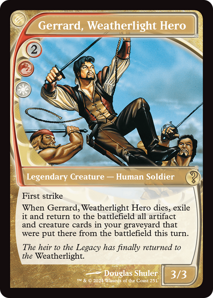 Gerrard, Weatherlight Hero (Future Sight) [Mystery Booster 2] | Local Legends