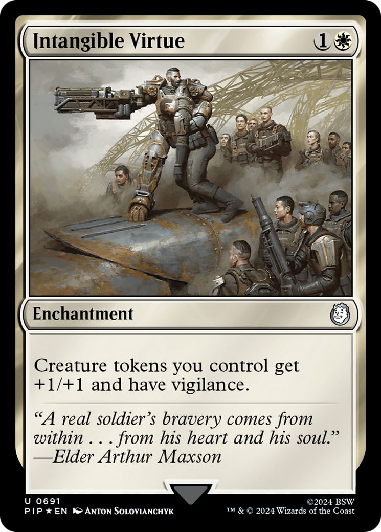 Intangible Virtue (Surge Foil) [Fallout] | Local Legends