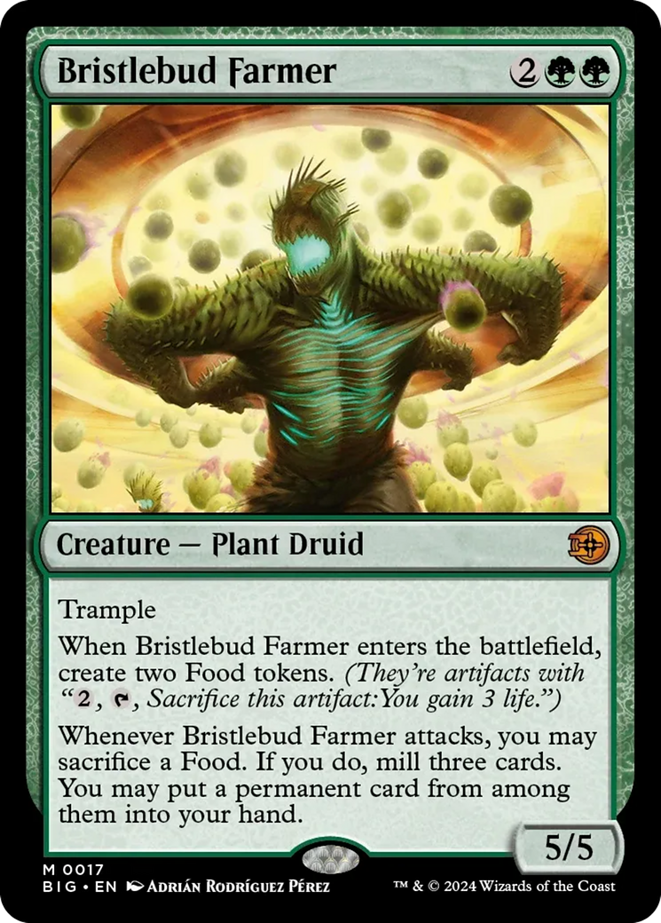 Bristlebud Farmer [Outlaws of Thunder Junction: The Big Score] | Golgari Games