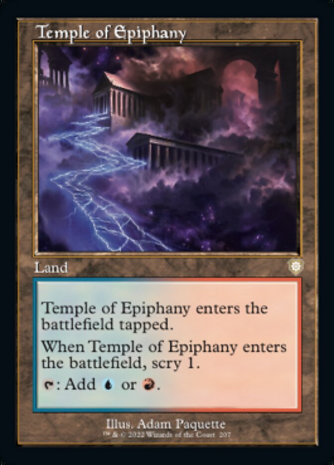 Temple of Epiphany (Retro) [The Brothers' War Commander] | Local Legends