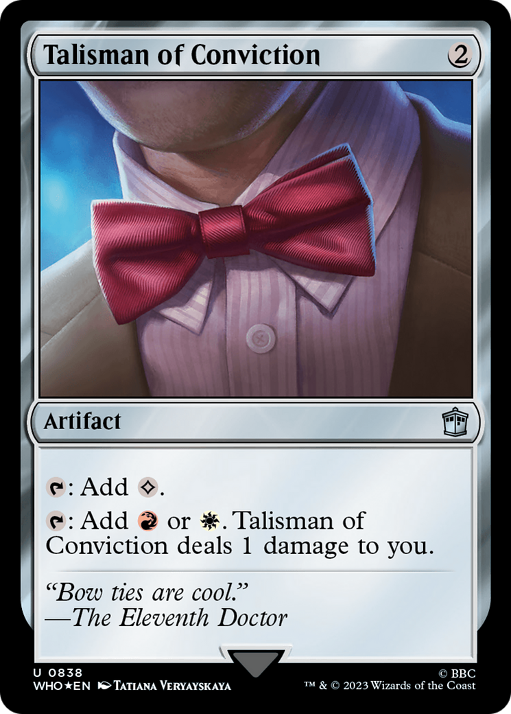 Talisman of Conviction (Surge Foil) [Doctor Who] | Local Legends
