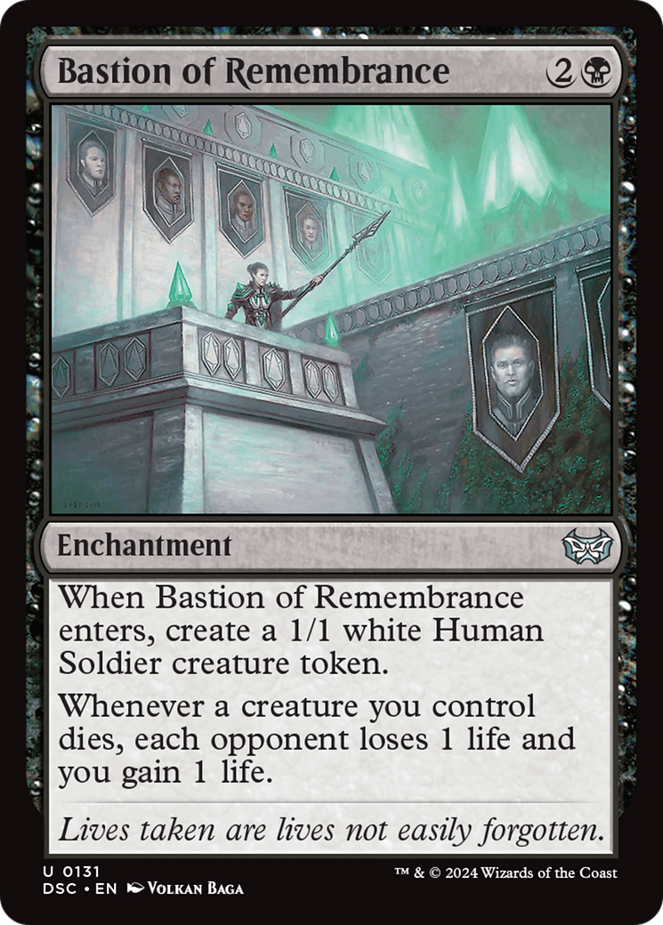 Bastion of Remembrance [Duskmourn: House of Horror Commander] | Local Legends