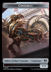 Elemental (0026) // Construct (0042) Double-Sided Token [Commander Masters Tokens] | Local Legends