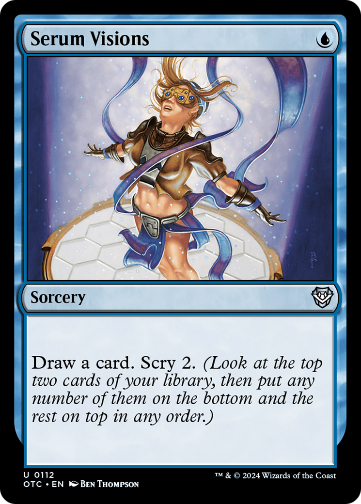 Serum Visions [Outlaws of Thunder Junction Commander] | Local Legends