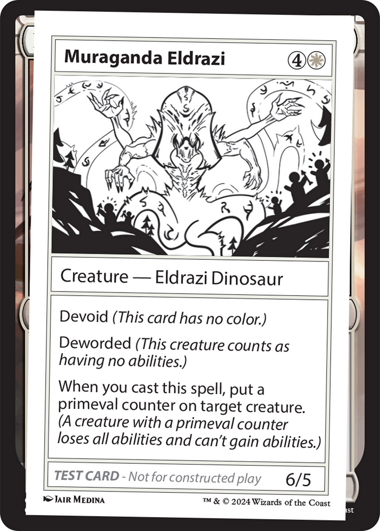 Muraganda Eldrazi [Mystery Booster 2 Playtest Cards] | Golgari Games