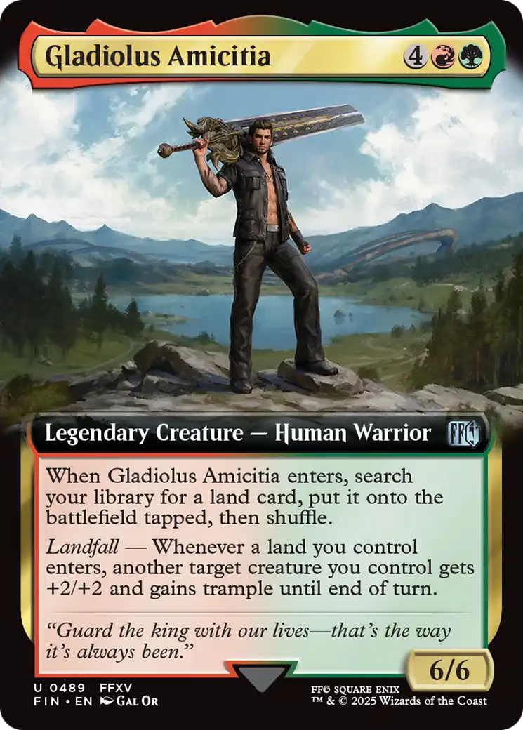 Gladiolus Amicitia (Extended Art) [FINAL FANTASY] | Local Legends