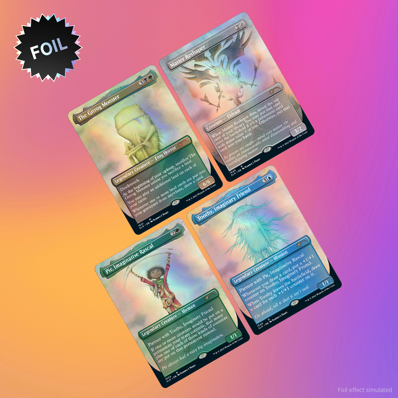 Secret Lair: Drop Series - Imaginary Friends (Foil Edition) | Local Legends