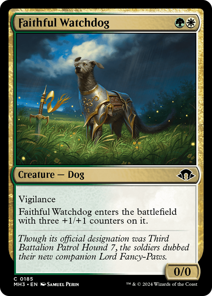 Faithful Watchdog [Modern Horizons 3] | Local Legends