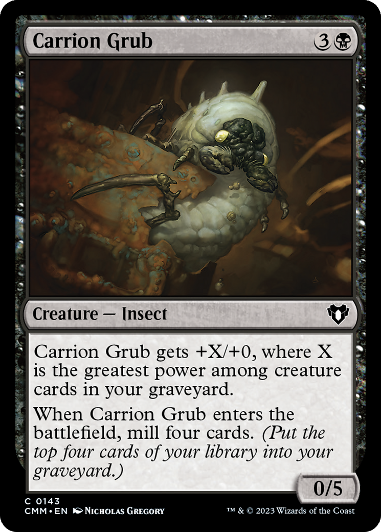 Carrion Grub [Commander Masters] | Golgari Games