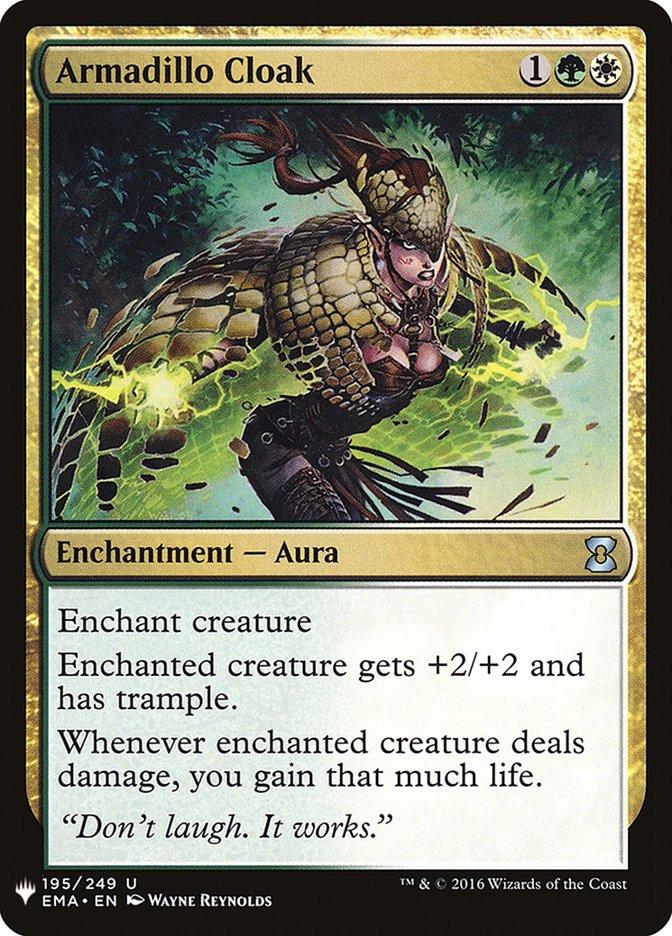 Armadillo Cloak [Mystery Booster] | Local Legends