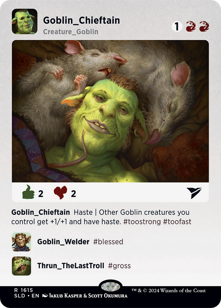 Goblin Chieftain [Secret Lair Drop Series] | Local Legends
