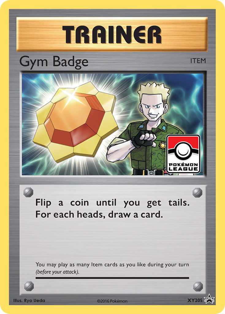 Gym Badge (XY205) (Lt. Surge) [XY: Black Star Promos] | Golgari Games