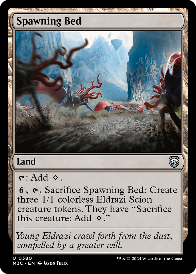 Spawning Bed (Ripple Foil) [Modern Horizons 3 Commander] | Local Legends