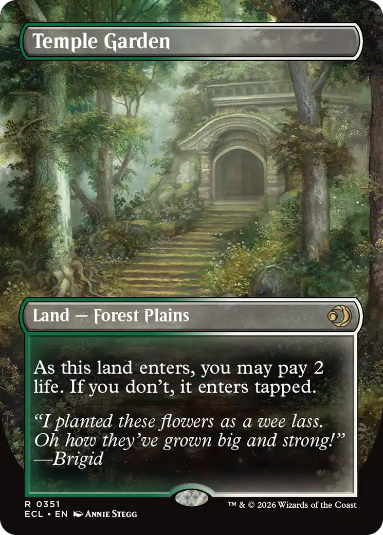 Temple Garden (Borderless) [Lorwyn Eclipsed] | Local Legends