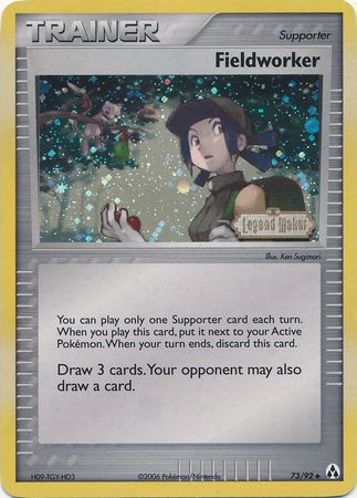 Fieldworker (73/92) (Stamped) [EX: Legend Maker] | Local Legends