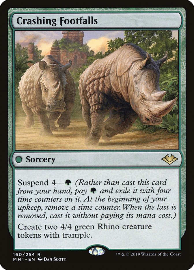 Crashing Footfalls [Modern Horizons] | Local Legends