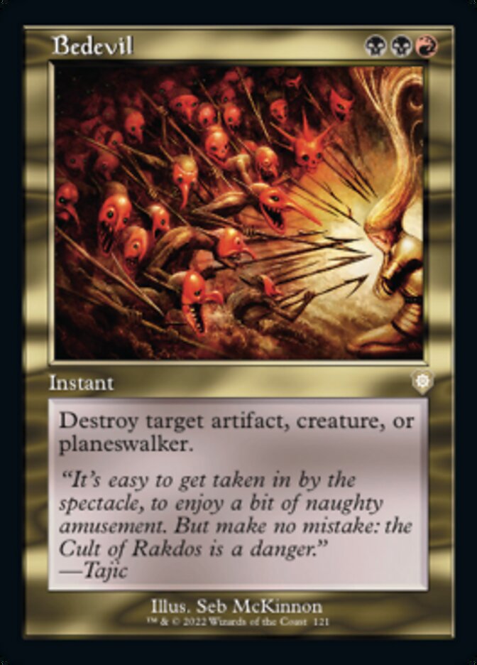 Bedevil (Retro) [The Brothers' War Commander] | Local Legends