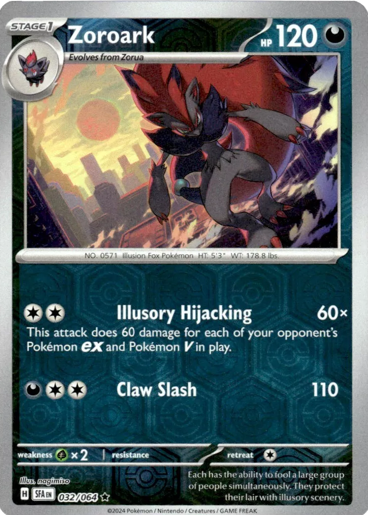 Zoroark (032/064) [Scarlet & Violet: Shrouded Fable] | Golgari Games