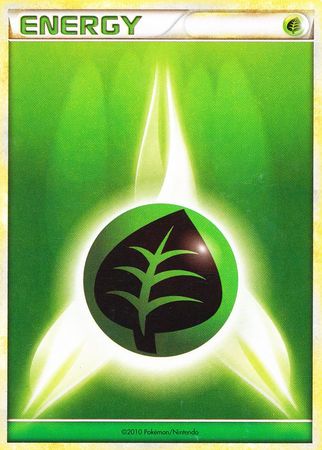 Grass Energy (2010 Unnumbered HGSS Style) [League & Championship Cards] | Golgari Games