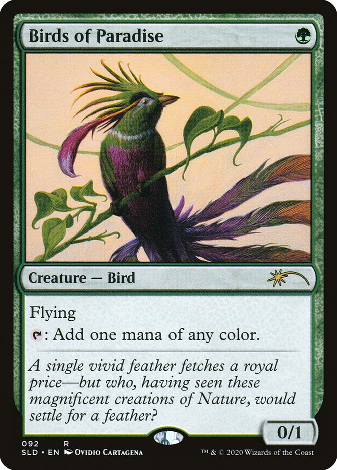 Birds of Paradise (092) [Secret Lair Drop Series] | Local Legends