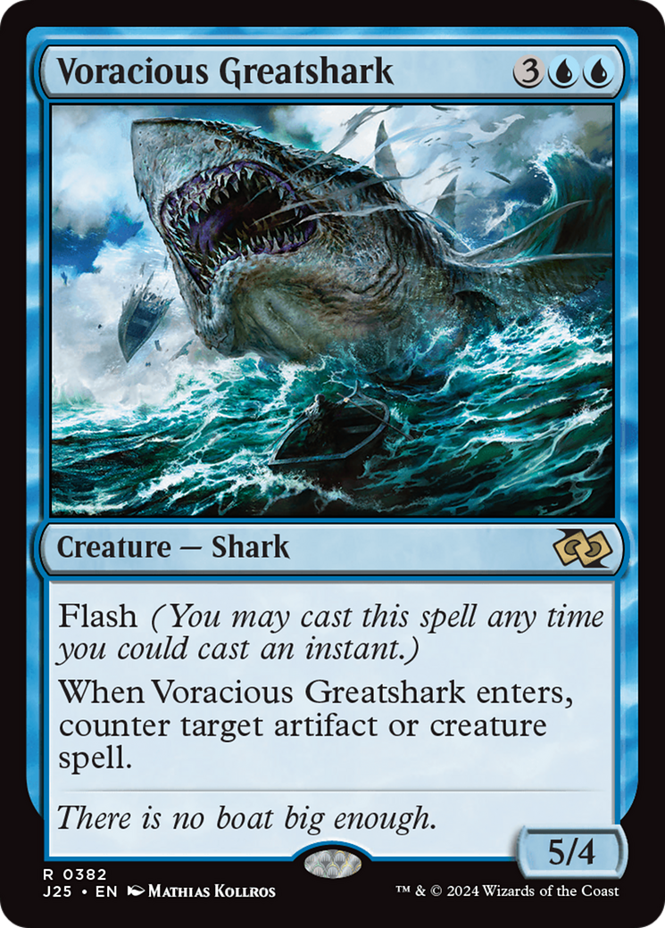 Voracious Greatshark [Foundations Jumpstart] | Golgari Games