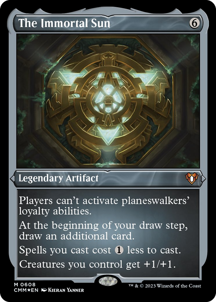 The Immortal Sun (Foil Etched) [Commander Masters] | Local Legends