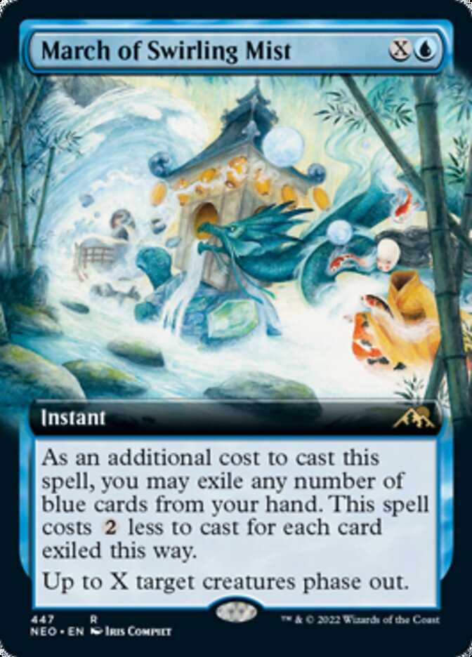 March of Swirling Mist (Extended Art) [Kamigawa: Neon Dynasty] | Local Legends