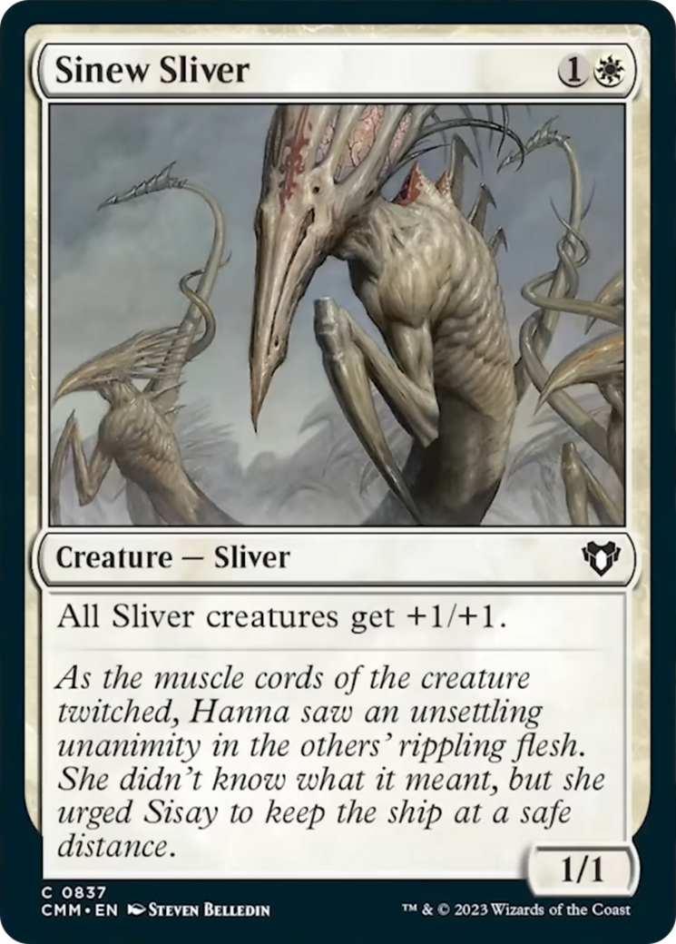 Sinew Sliver [Commander Masters] | Local Legends