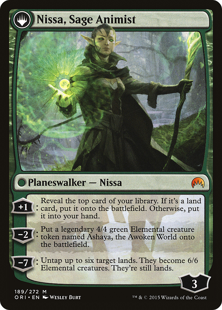 Nissa, Vastwood Seer // Nissa, Sage Animist [Secret Lair: From Cute to Brute] | Local Legends