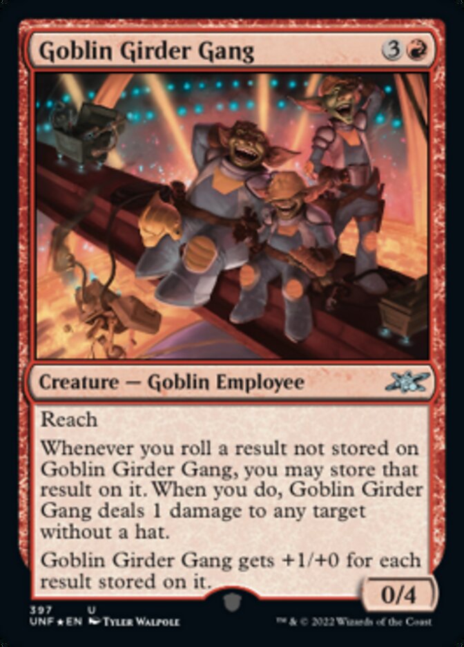 Goblin Girder Gang (Galaxy Foil) [Unfinity] | Local Legends