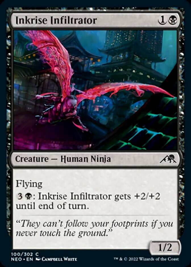 Inkrise Infiltrator [Kamigawa: Neon Dynasty] | Golgari Games