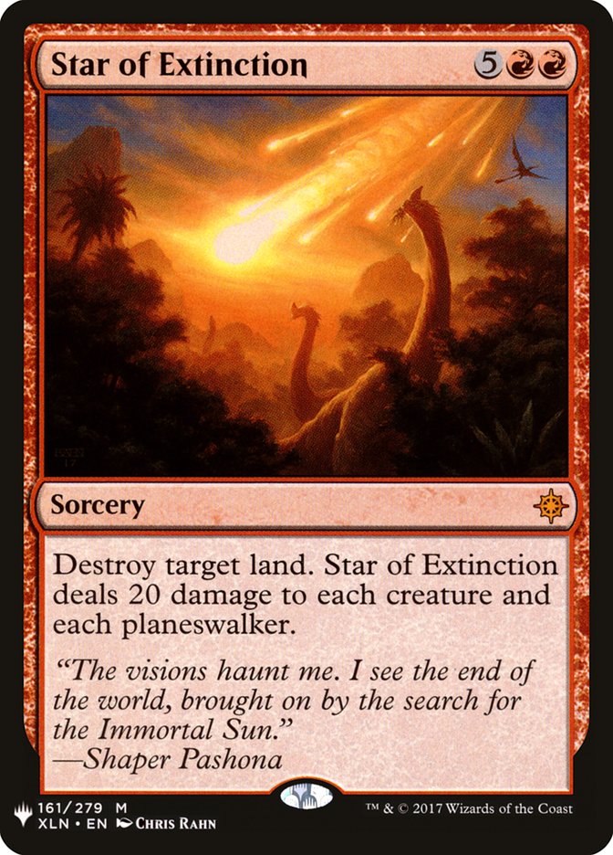Star of Extinction [Mystery Booster] | Local Legends