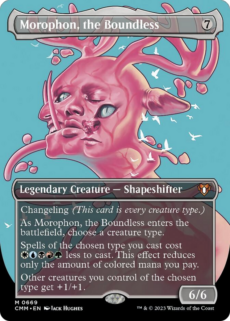 Morophon, the Boundless (Borderless Profile) [Commander Masters] | Local Legends