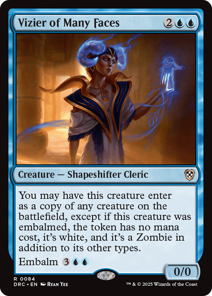 Vizier of Many Faces [Aetherdrift Commander] | Local Legends