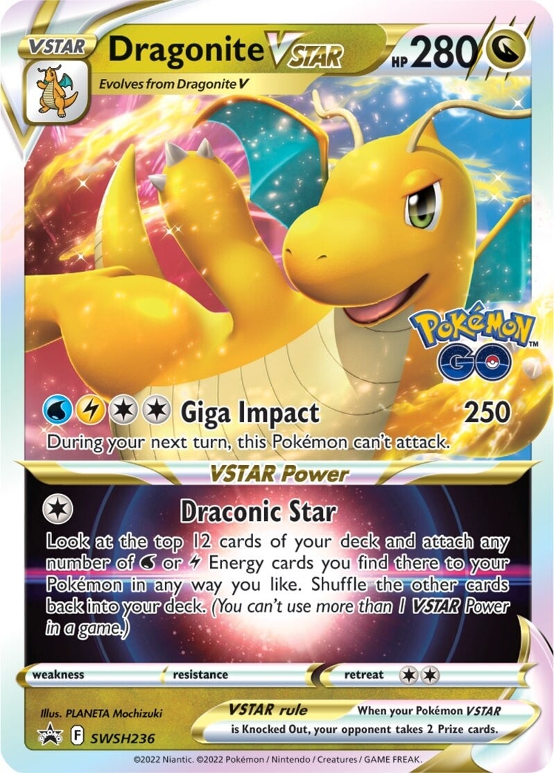 Dragonite VSTAR (SWSH236) [Sword & Shield: Black Star Promos] | Local Legends