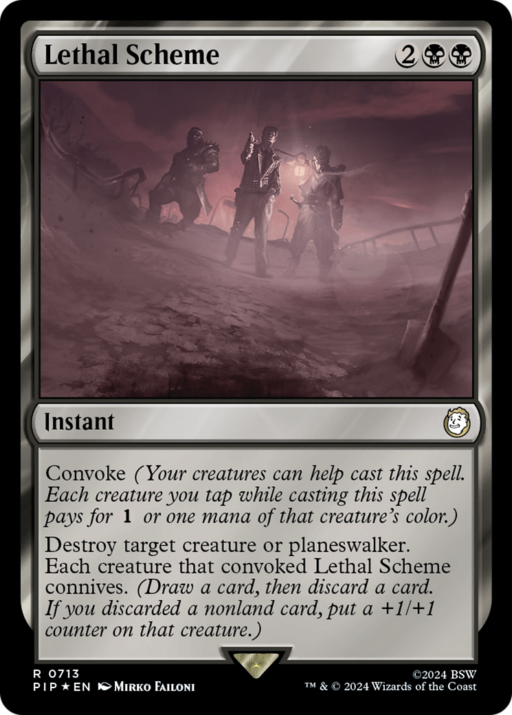 Lethal Scheme (Surge Foil) [Fallout] | Local Legends