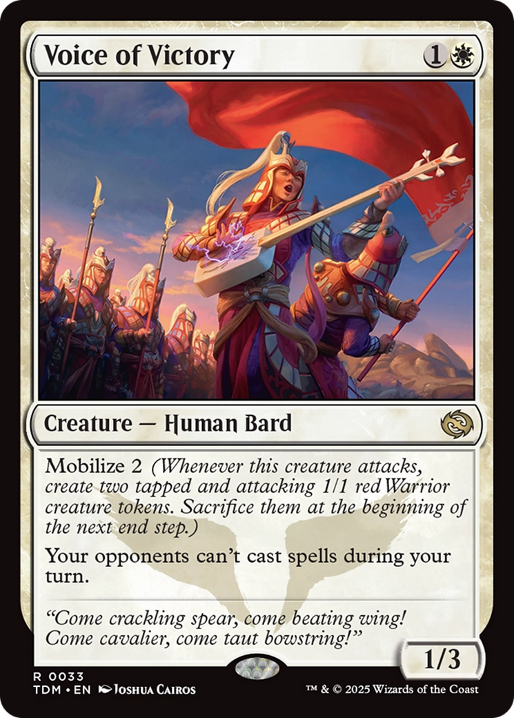 Voice of Victory [Tarkir: Dragonstorm] | Local Legends