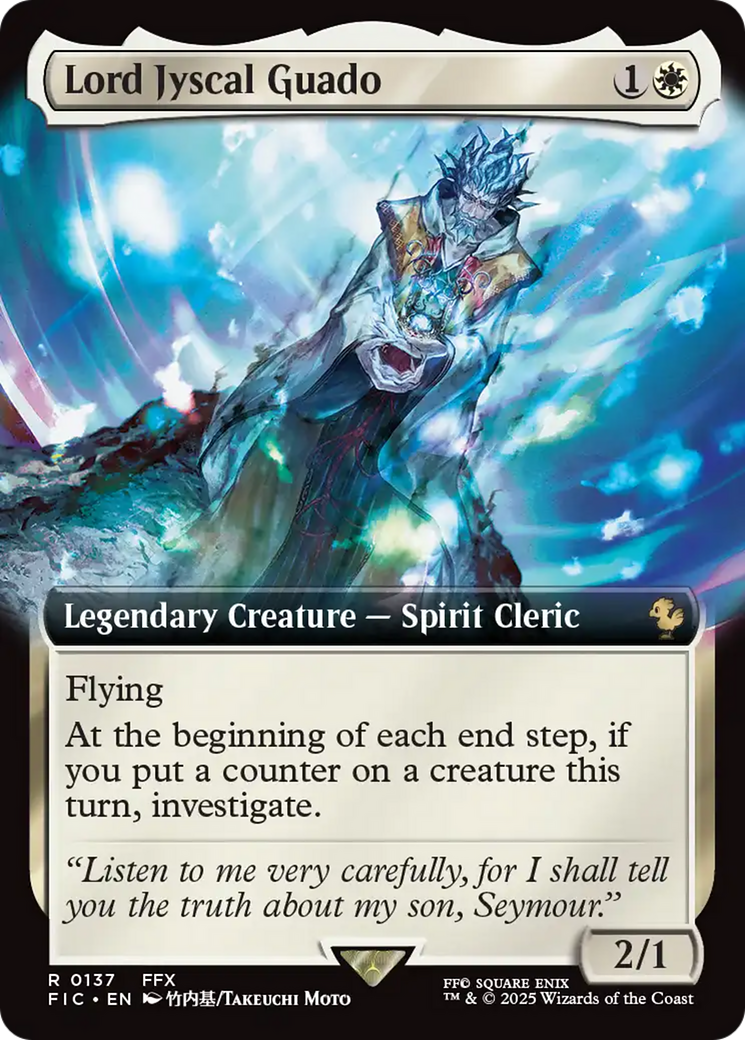 Lord Jyscal Guado (Extended Art) [FINAL FANTASY Commander] | Local Legends