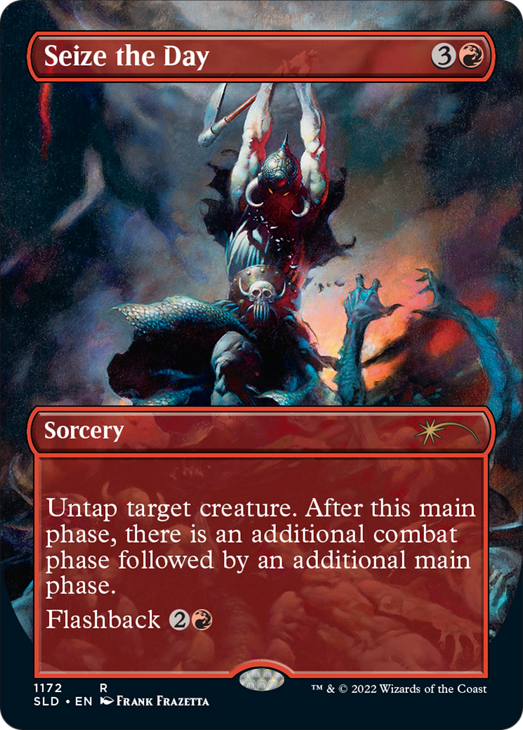 Seize the Day (Borderless) [Secret Lair Drop Series] | Local Legends